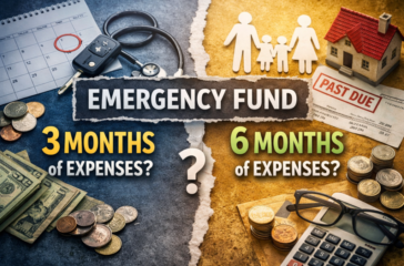 3 months vs 6 months emergency fund