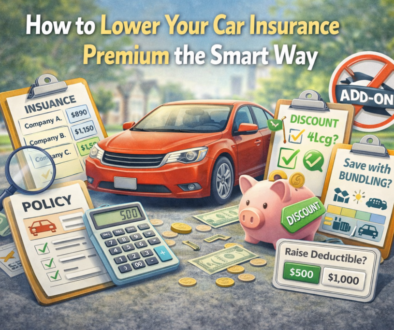 how to lower car insurance premium