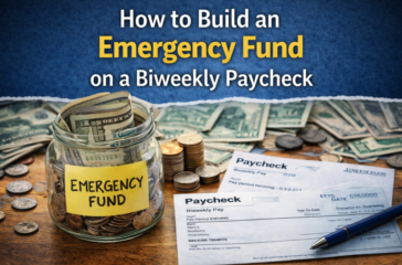 build emergency fund on biweekly paycheck