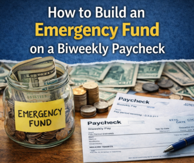 build emergency fund on biweekly paycheck