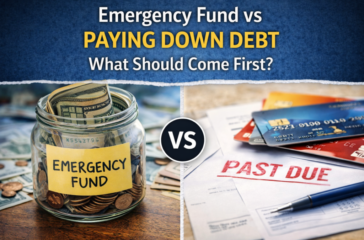 emergency fund vs paying down debt