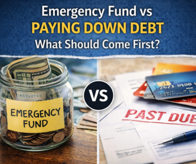 emergency fund vs paying down debt