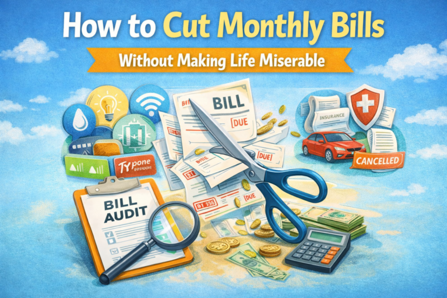 how to cut monthly bills