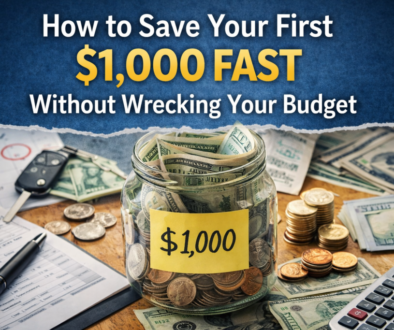 how to save your first 1000 fast