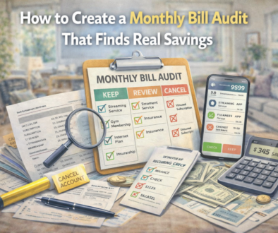 monthly bill audit
