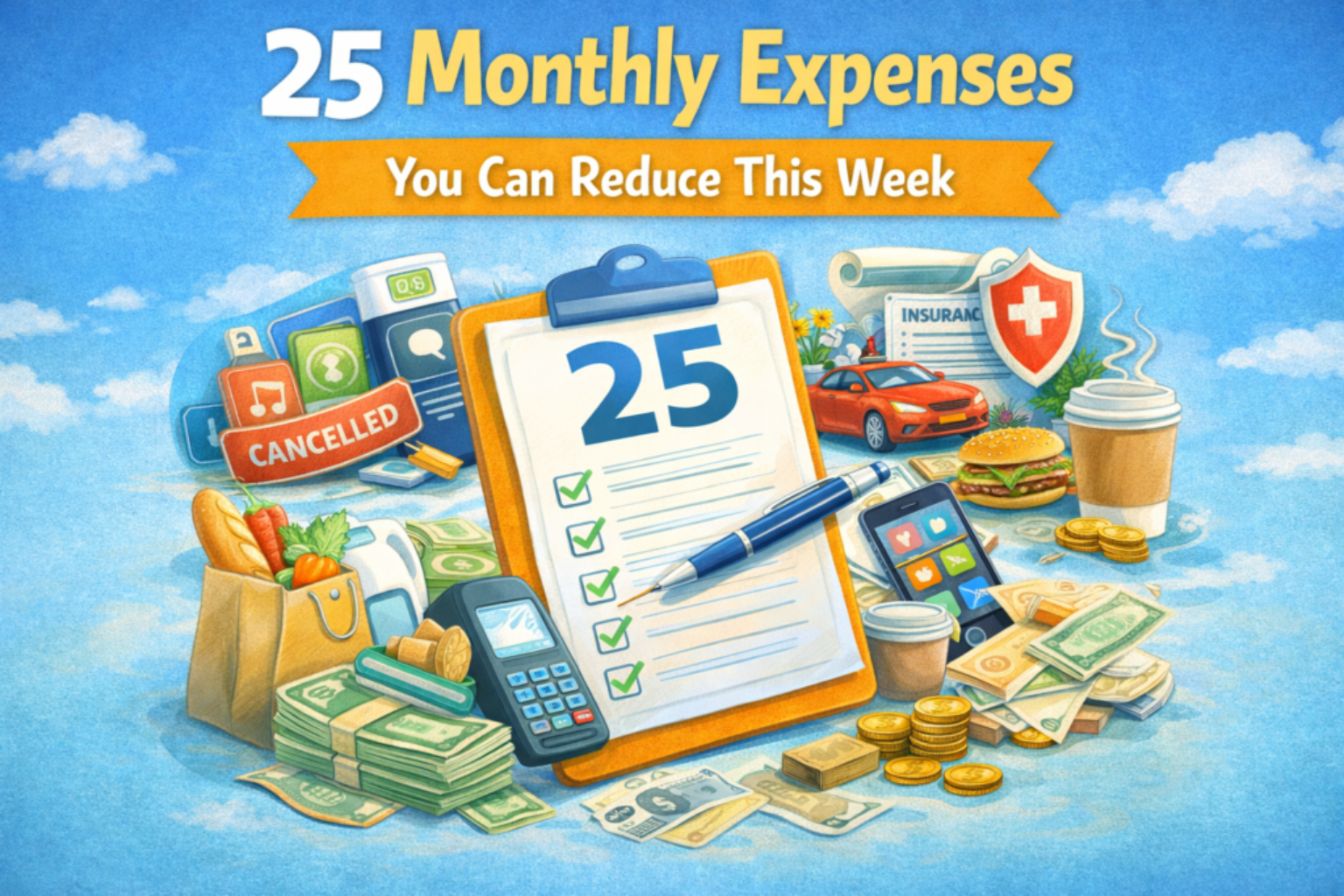 monthly expenses you can reduce