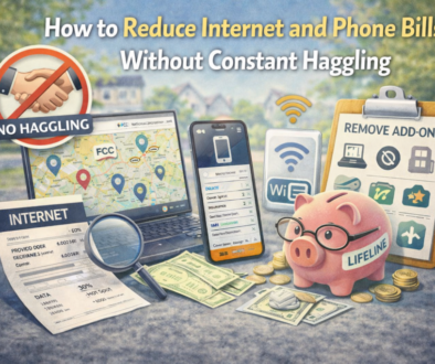 reduce internet and phone bills