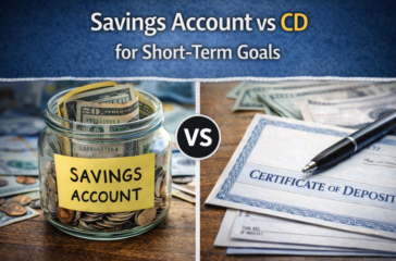 savings account vs cd for short-term goals