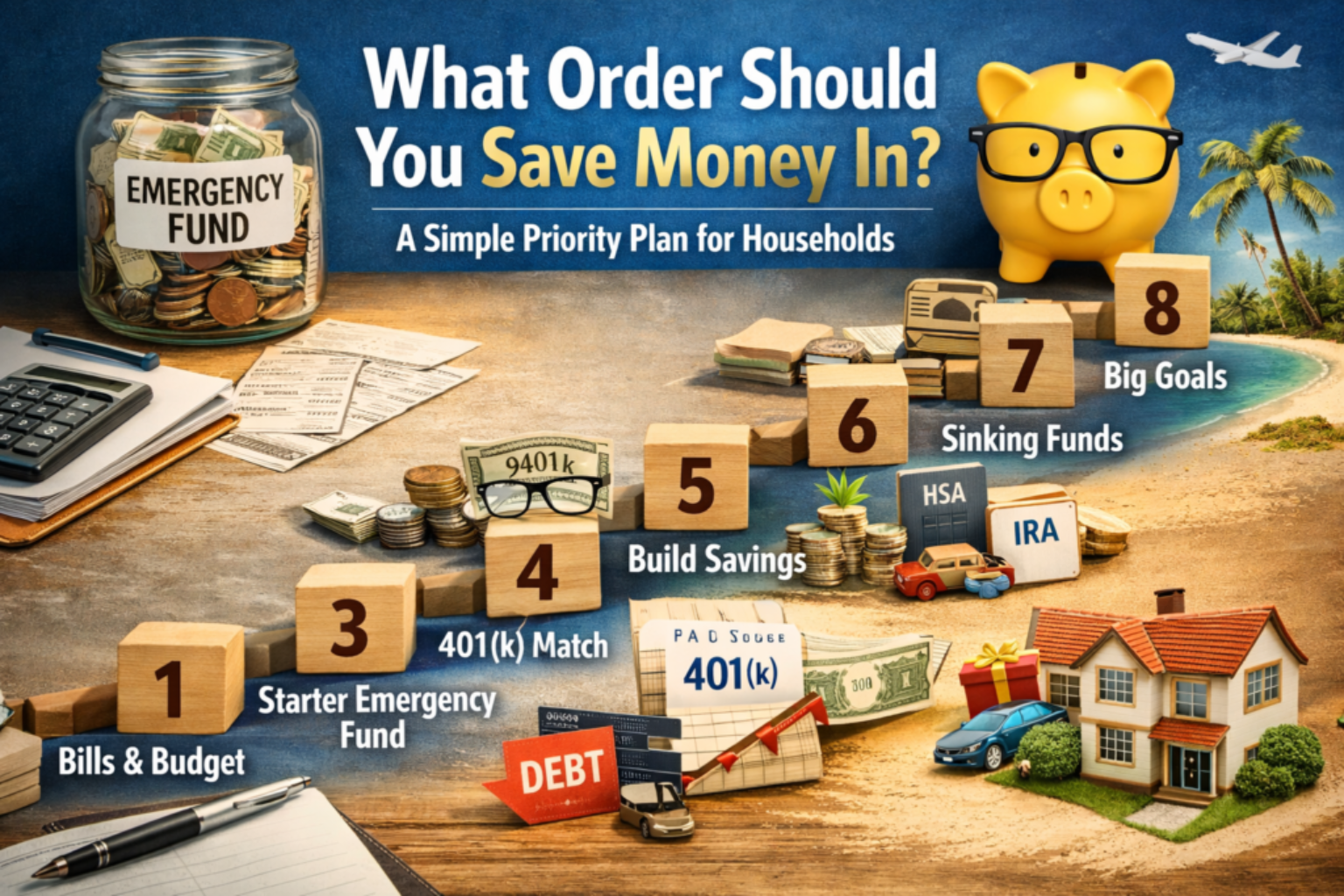 what order should you save money in