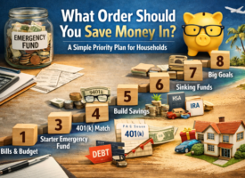 what order should you save money in