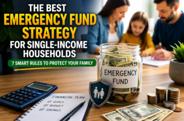 best emergency fund strategy for single-income households