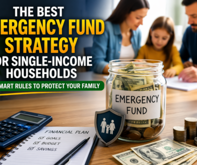 best emergency fund strategy for single-income households